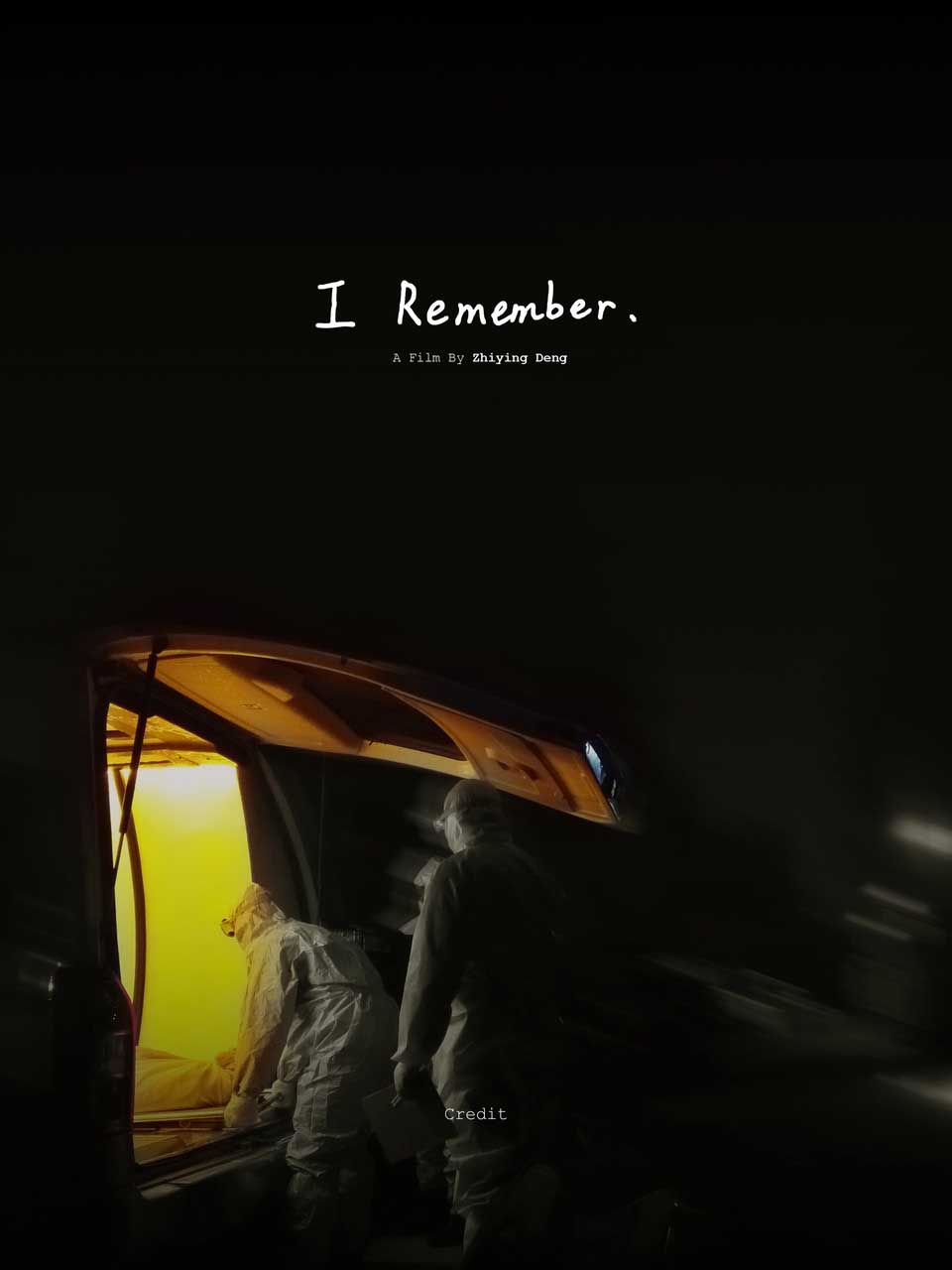 i remember poster - 2 men putting body in a trunk of a car